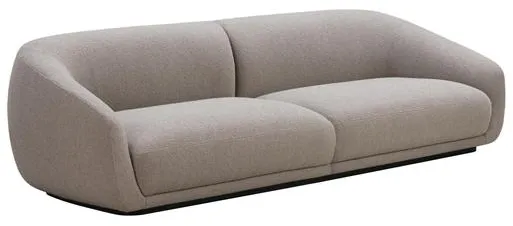 Wendelbo Montholon Sofa 3-seater Cuddle 04/Sort Bejdset Egetræ